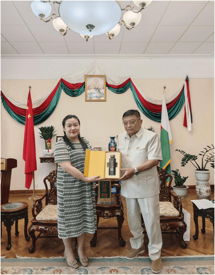 昭仙實(shí)業(yè)集團(tuán)雙品牌產(chǎn)品獲馬達(dá)加斯加駐華使館推薦，江山集團(tuán)戰(zhàn)略合作深化國際布局